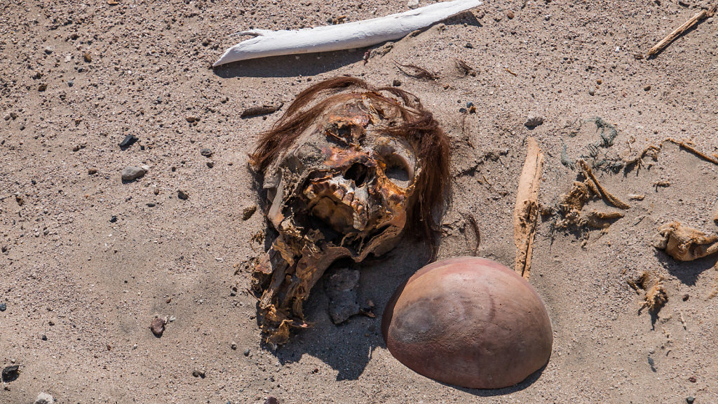 Nasca-Gräber(Ancient Nasca graves), Nasca, Peru, 2015