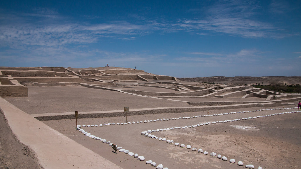Ruinen von Cahuachi - Ruins of Cahuachi, Nasca, Peru, 2015