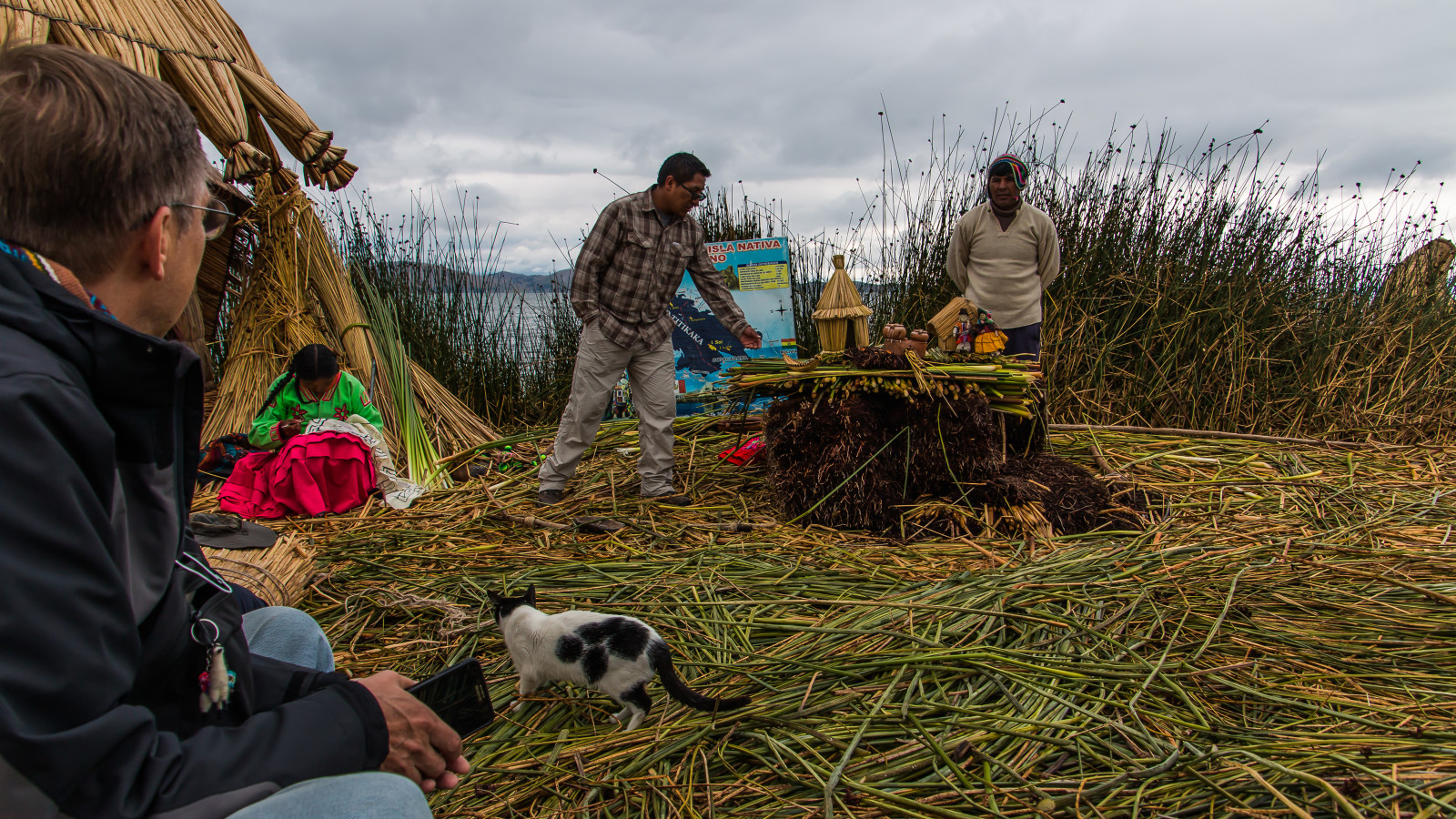 Islas Uros, Titikaka-See, Puno, Peru, 2015