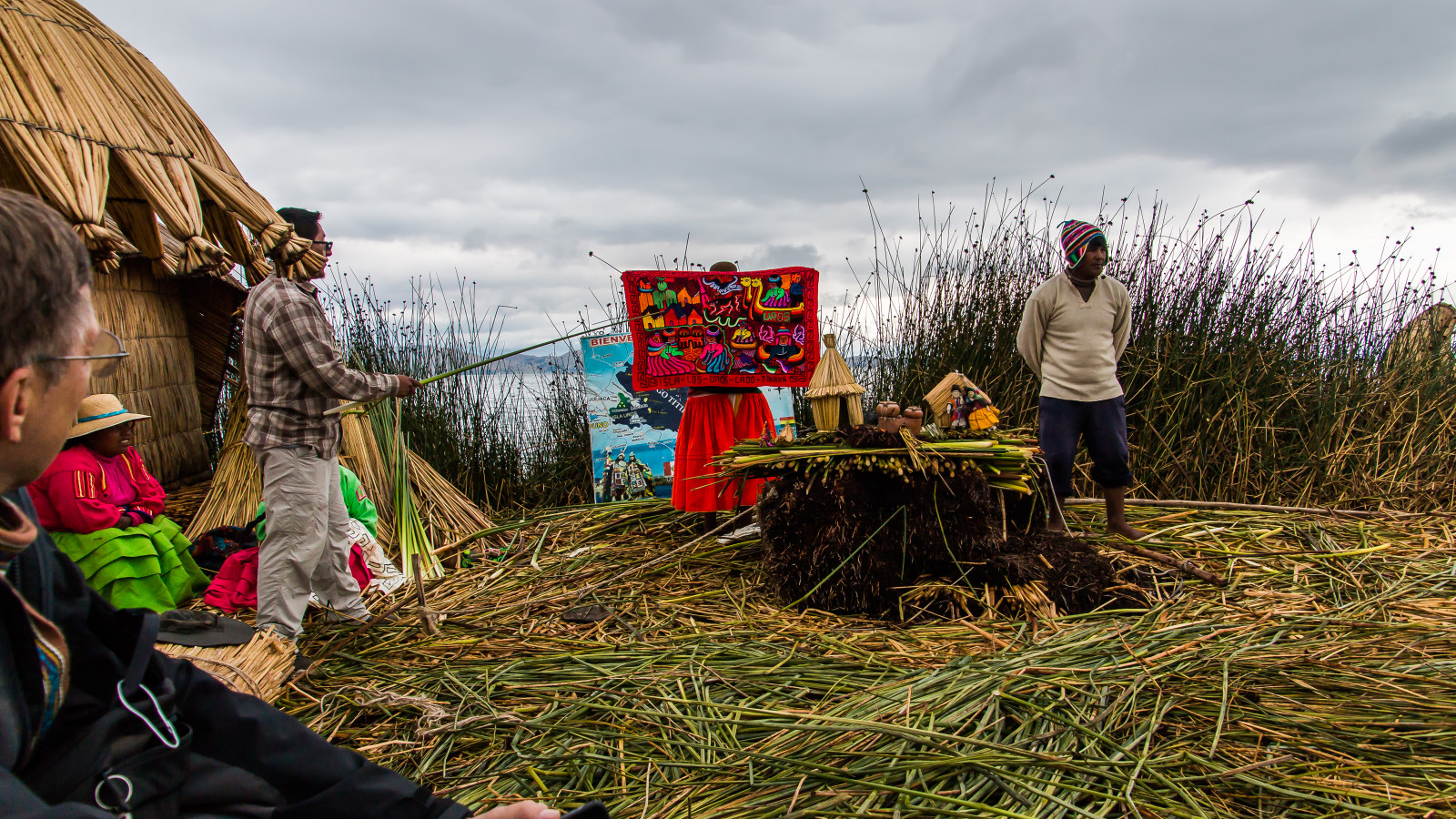 Islas Uros, Titikaka-See, Puno, Peru, 2015