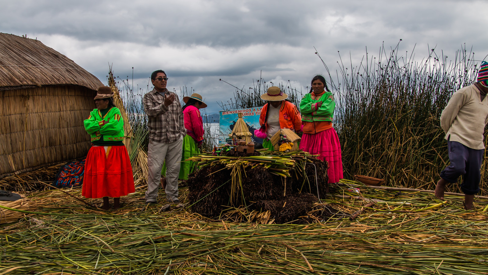 Islas Uros, Titikaka-See, Puno, Peru, 2015