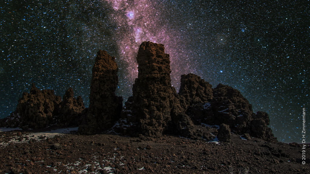 Milky Way at the Roque de los Muchachos