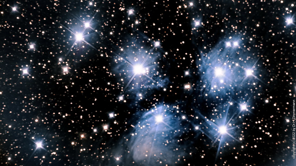 M45 - The Pleiades Cluster