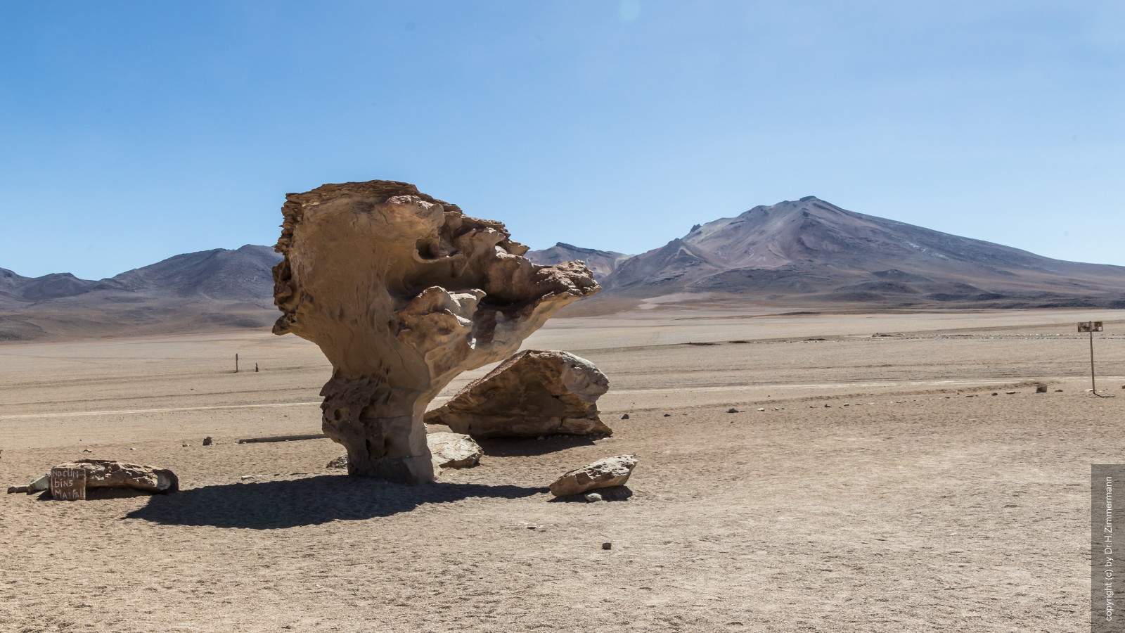 Bolivien - Salvador Dali Wüste, Arbol de Piedra