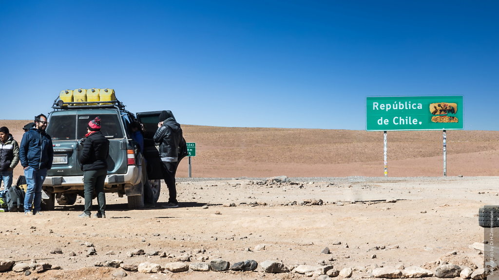 Bolivien - Grenzübergang zu Chile