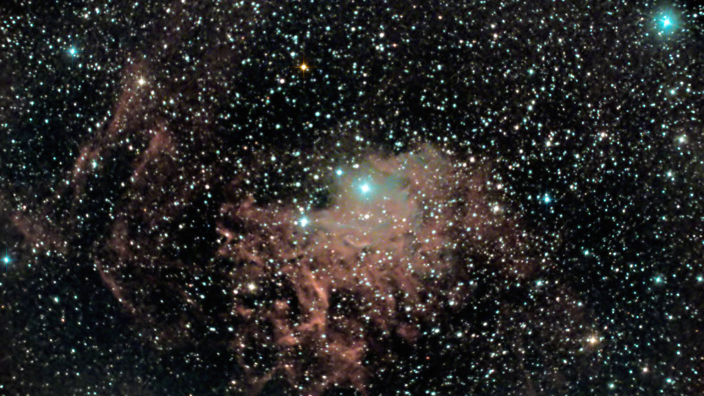 IC405 Flaming Star Nebula