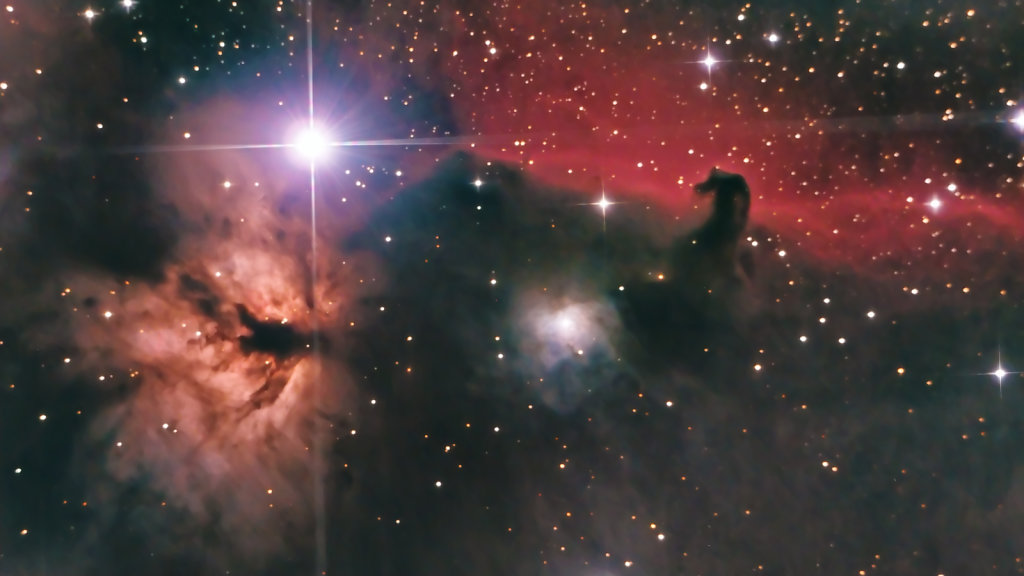 NGC 2024 - Flame & Horsehead Nebula in Orion