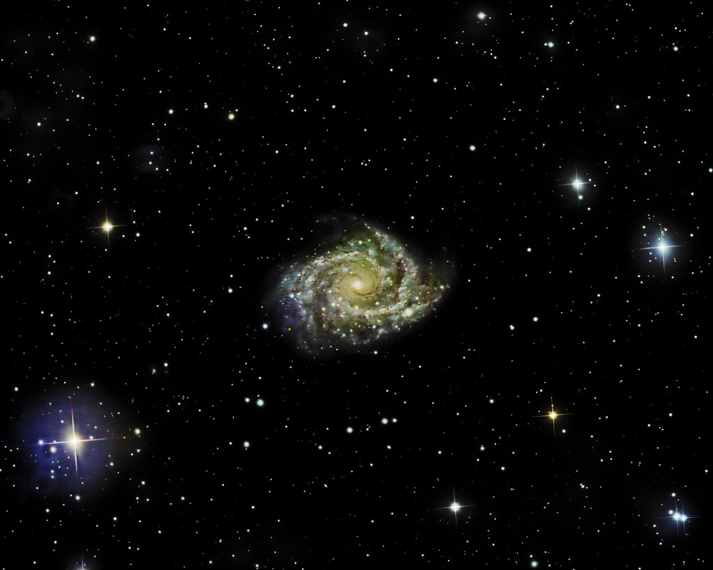 NGC2997 - Spiral Galaxy in Constellation Antlia