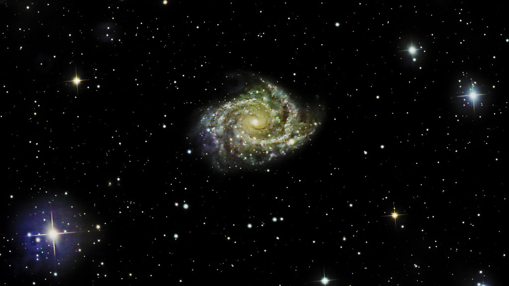 NGC2997 - Spiral Galaxy in Constellation Antlia