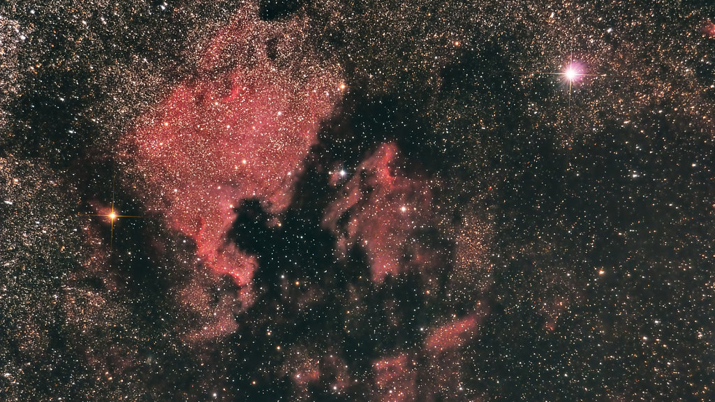 NGC7000 - North America Nebula & Pelican Nebula