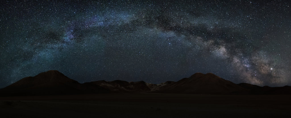 Dali Desert Night Sky, Bolivia