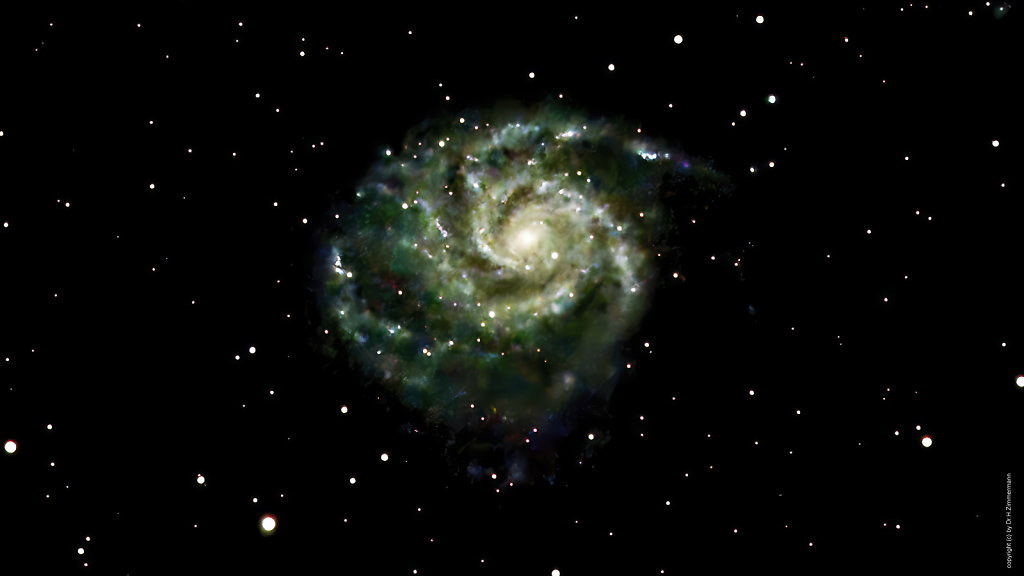 Pinwheel (Feuerrad-) Galaxy, M101